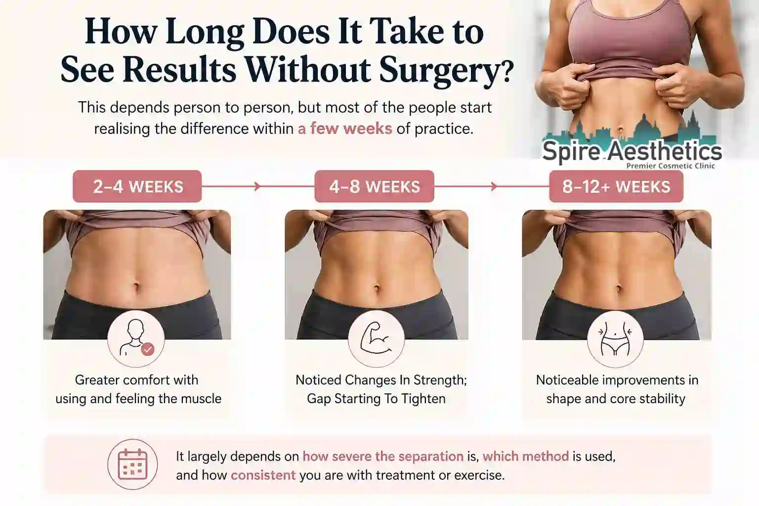 How Long Does It Take to See Results Without Surgery Sedgley Park?