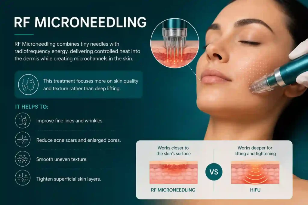 What Does RF Microneedling Do That HIFU Alone Cannot Sedgley Park