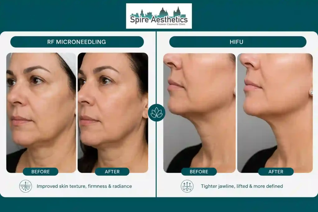 Can RF Microneedling and HIFU Be Combined Sedgley Park?